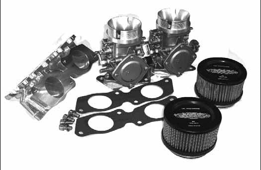 Yamaha 1100/1200 triple mikuni 46mm setup