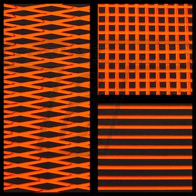 Black/Orange Hydroturf Sheet
