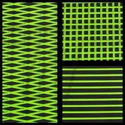 Black/Green Hydroturf Sheet