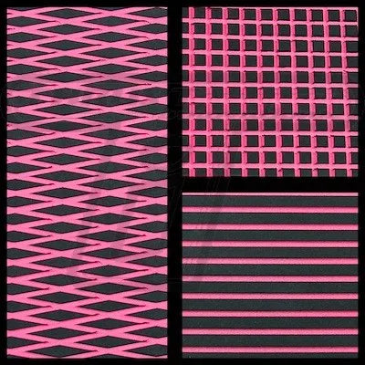 Black/Pink Hydroturf Sheet