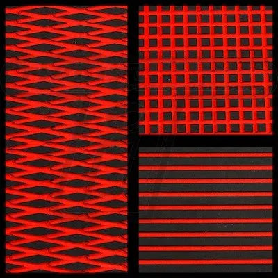 Black/Red Hydroturf Sheet