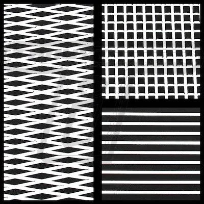 Click to enlarge Black/White Hydroturf Sheet