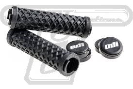 Vans ODI grips Black w/black clamps
